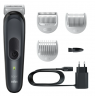 Braun | Body Groomer | BG3340 | Cordless and corded | Black/Grey