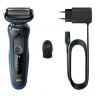 Braun | Shaver | 51-B1000s | Operating time (max) 50 min | Wet & Dry | Black/Blue
