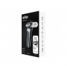 Braun Shaver 71-S1000s	 Operating time (max) 50 min, Wet & Dry, Silver/Black