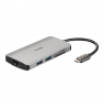 D-Link | 8-in-1 USB-C Hub with HDMI/Ethernet/Card Reader/Power Delivery | DUB-M810 | USB hub | USB Type-C