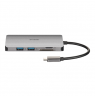 D-Link 8-in-1 USB-C Hub with HDMI/Ethernet/Card Reader/Power Delivery DUB-M810	 0.15 m