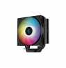 Deepcool CPU Cooler AG400 BK ARGB Black, Intel, AMD