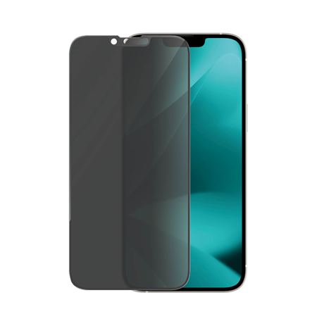 PanzerGlass Screen protector, Apple, iPhone 14 Plus/13 Pro Max, Glass, Black, Privacy