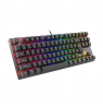 Genesis THOR 303 TKL, Mechanical Gaming Keyboard, RGB LED light, US, Black, Wired, USB Type-A