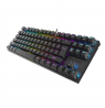 Genesis THOR 303 TKL, Mechanical Gaming Keyboard, RGB LED light, US, Black, Wired, USB Type-A