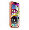 Apple iPhone 14 Leather Case with MagSafe Orange