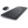 Dell Keyboard and Mouse KM3322W Keyboard and Mouse Set, Wireless, Batteries included, LT, Black