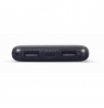 Gembird Power Bank PB05-02 5000 mAh, Black, 10 W