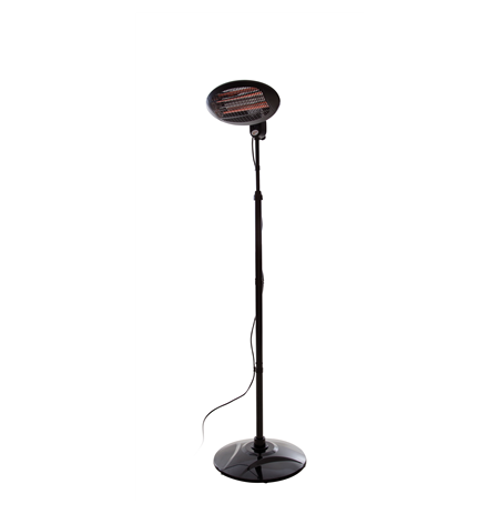 SUNRED Heater SMQ2000A, Elekra Quartz Standing Infrared, 2000 W, Black