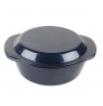 Russell Hobbs RH01148EU7 Glass Casserole 1.5L with lid navy