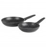 Russell Hobbs RH00490MOB 20&24CM MARBLE FRYPAN - BLACK