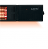 SUNRED Heater RDS-15W-B, Fortuna Wall  Infrared, 1500 W, Black