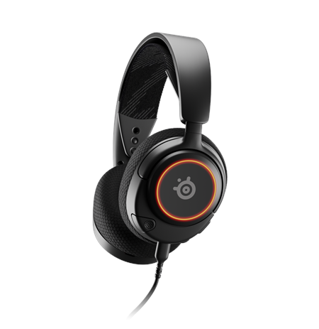 SteelSeries Gaming Headset Arctis Nova 3 Over-Ear, Built-in microphone, Black, Noice canceling