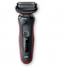Braun Shaver 51-R1200s	 Operating time (max) 50 min, Wet & Dry, Black/Red
