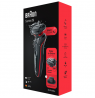Braun Shaver 51-R1200s	 Operating time (max) 50 min, Wet & Dry, Black/Red