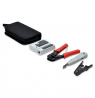 Digitus Network Tool Set, LAN Tester, Crimping Tool, Cut and Stripping Tool, Punch Down Tool