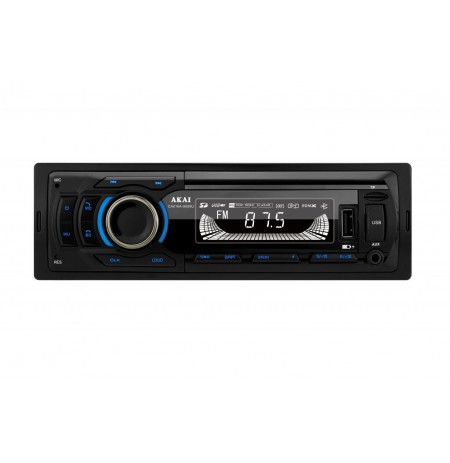 Akai CA016A-9008U car media receiver Black 100 W Bluetooth