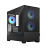 Fractal Design | Pop Mini Air RGB | Side window | Black TG Clear Tint | mATX, Mini ITX | ATX