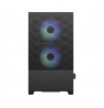 Fractal Design Pop Mini Air RGB   Black TG Clear Tint, mATX, Mini ITX, Power supply included No