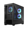 Fractal Design Pop Mini Air RGB   Black TG Clear Tint, mATX, Mini ITX, Power supply included No
