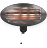 Tristar | Heater | KA-5286 | Patio heater | 2000 W | Number of power levels 3 | Suitable for rooms up to 20 m² | Black | IPX4