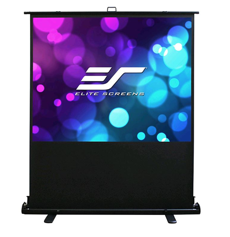 Elite Screens F107XWH2 Portable Screen, 107", 16:9, Black