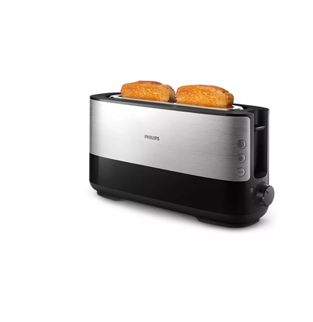 Philips Toaster HD2692/90 Viva Collection Power 950 W, Number of slots 2, Housing material  Metal/Plastic, Black