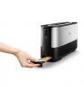 Philips Toaster HD2692/90 Viva Collection Power 950 W, Number of slots 2, Housing material  Metal/Plastic, Black
