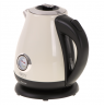 Camry Kettle with a thermometer CR 1344 Electric, 2200 W, 1.7 L, Stainless steel, 360° rotational base, Cream