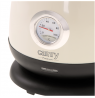 Camry Kettle with a thermometer CR 1344 Electric, 2200 W, 1.7 L, Stainless steel, 360° rotational base, Cream