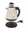 Camry Kettle with a thermometer CR 1344 Electric, 2200 W, 1.7 L, Stainless steel, 360° rotational base, Cream