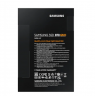 Samsung SSD 870 QVO 1000 GB, SSD form factor 2.5", SSD interface SATA III, Write speed 530 MB/s, Read speed 560 MB/s