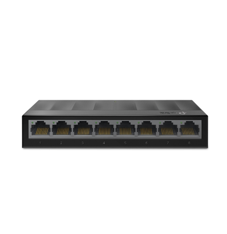 TP-LINK Desktop Switch LS1008G 10/100/1000 Mbps (RJ-45), Unmanaged, Desktop, Ethernet LAN (RJ-45) ports 8
