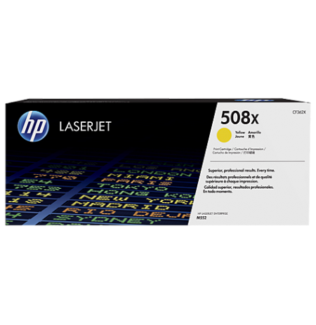 HP No.508X HC (CF362X), geltona kasetė