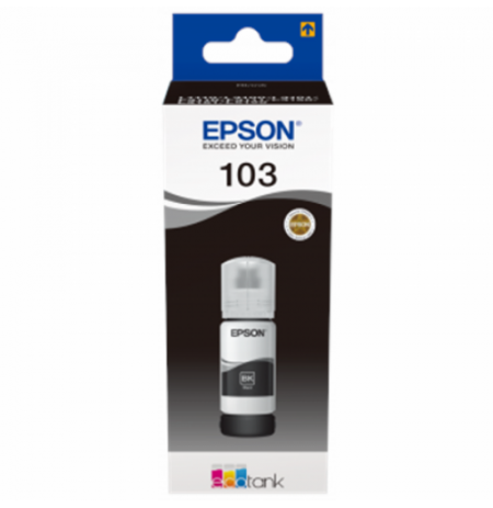 Epson 103 EcoTank (C13T00S14A), juoda kasetė