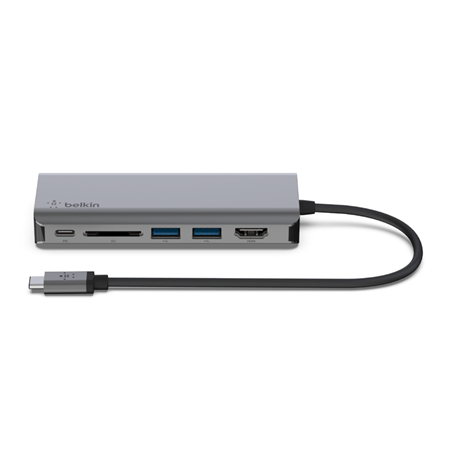 Belkin USB-C 6-in-1 Multiport Adapter AVC008btSGY