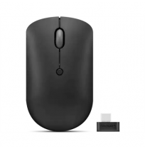 Lenovo | Wireless Compact Mouse | 400 | Red optical sensor | Wireless | 2.4G Wireless via USB-C receiver | Black | 1 year(s)