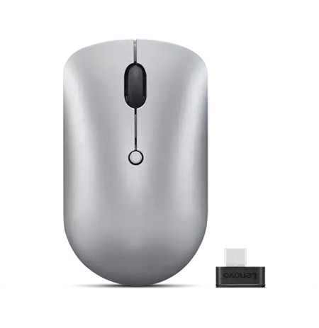 Lenovo Wireless Compact Mouse 540 Cloud Grey, 2.4G Wireless via USB-C receiver