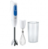 Braun | Hand Blender | MQ 3005 Immersion | Hand Blender | 700 W | Number of speeds 2 | White/Blue