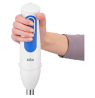 Braun Hand Blender MQ 3005 Immersion Hand Blender, 700 W, Number of speeds 2, White/Blue