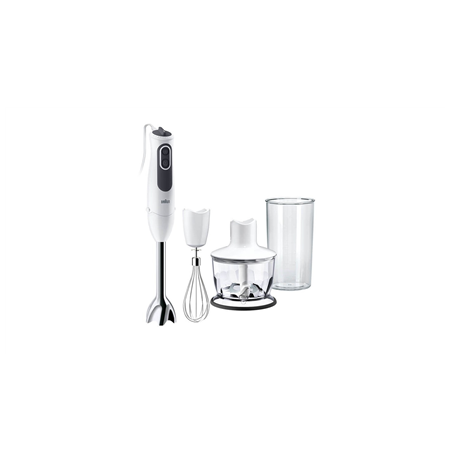 Braun Hand Blender MQ 3135 MultiQuick 3 Vario Hand Blender, 750 W, Number of speeds 11, Turbo mode, Chopper, White