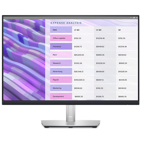 Dell Monitor P2423 24 ", IPS, WUXGA, 1920 x 1200, 16:10, 5 ms, 300 cd/m², Black, 60 Hz, HDMI ports quantity 1