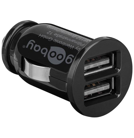 Goobay Dual USB car charger 58912 USB 2.0 port A, 3.1 A, 12 V