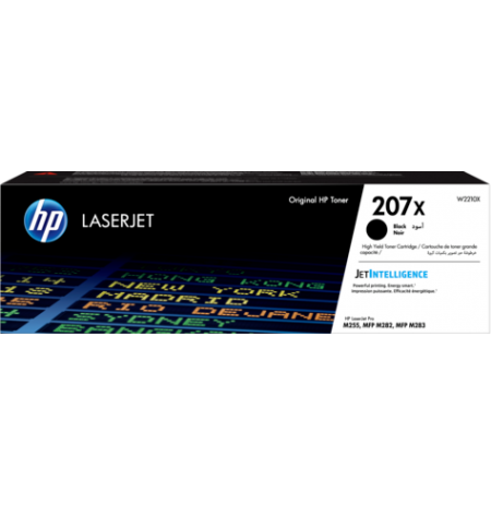 HP 207X W2210X, juoda kasetė