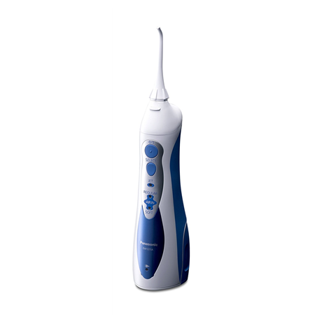 Panasonic Oral irrigator EW1211W845 Cordless, 130 ml, Number of heads 1, White/ blue