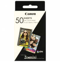50 sheets | ZP-2030 | Photo Paper | White | 5 x 7.6 cm