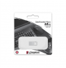 Kingston USB 3.2 Flash Drive  DataTraveler micro 64 GB, USB 3.2, Silver