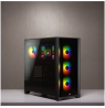Corsair Tempered Glass Mid-Tower ATX Case iCUE 4000X RGB Side window