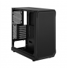 Fractal Design Focus 2  Black TG Clear Tint, Midi Tower, Power supply included No