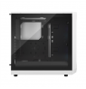 Fractal Design Focus 2 RGB White TG Clear Tint, Midi Tower, Power supply included No